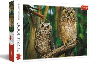 TRF10603 - 1000 stukjes puzzel twee uilen