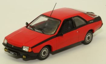 ODE105 - RENAULT Fuego GTX 1985 Rood - beperkt tot 504 stuks