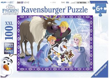 RAV107308 - Legpuzzel 100 stukjes THE FROZEN – Familie is een traditie