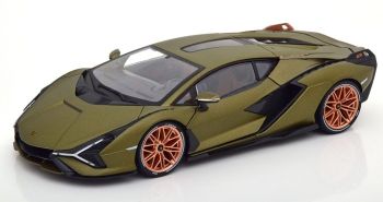 BUR11046GR - LAMBORGHINI Sian FKP37 2019 Groen
