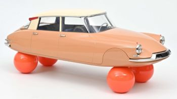 NOREV121567 - CITROEN DS 19 op ballonnen 1959 Blonde Scale