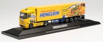 HER122177 - MERCEDES Actros B. 4x2 met koeloplegger 3 assen HENGLEIN FEINKOST