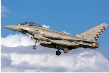 ITA1355 - EF-2000 TYPHOON Eenzits gevechtsvliegtuig om in elkaar te zetten en te schilderen