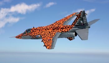 ITA1357 - JAGUAR GR.3 Big Cat gevechtsvliegtuig om in elkaar te zetten en te schilderen