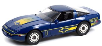 GREEN13597 - CHEVROLET CORVETTE C4 1988 Challenge Race Car Blauw en geel