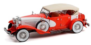 GREEN13627 - DUESENBERG II SJ 1934 Rood en Wit