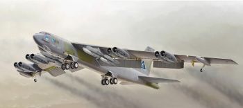ITA1378 - B-52G Stratofortress vliegtuig om in elkaar te zetten en te schilderen