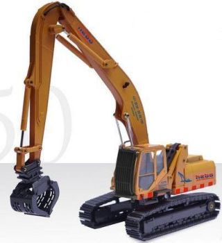 CON2200/01 - CASE CX 240B MH graafmachine Met "HEBO" sloopgrijper