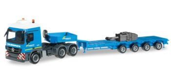 HER303897 - MERCEDES Actros 6x4 Met Aanhanger 4 Assen "FELBERMAYR" Schaal: 1/87