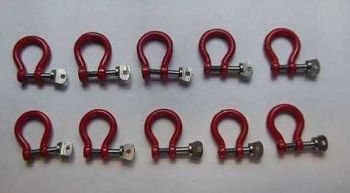 YCC633-1 - Set van 10 beugels van 50 ton Rood