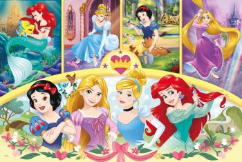 TRF14294 - Maxi Puzzel 24 Stuks Disney Prinsessen
