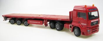 CON66139 - MAN TGA LX 6x4 Met uitschuifbare aanhanger 3 Richtingsassen "NOOTEBOOM"