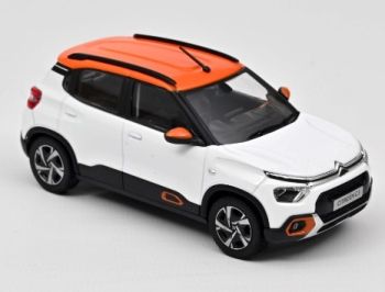 NOREV155221 - CITROËN C3 2021 Wit met oranje dak