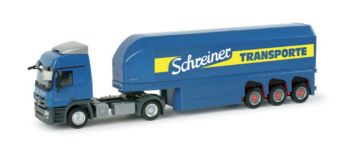 HER157179 - MERCEDES Actros L08 met SCHREINER 3-assige aanhanger