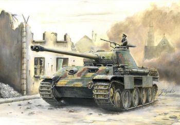 ITA15752 - Tank Sd.Kfz.171 Panther Ausf.A om te monteren en te schilderen