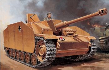 ITA15756 - Char SD. Kfz 142/1 Sturmgeschutz III om te monteren en te schilderen