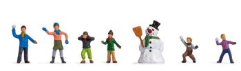NOC15821 - kinderen in de sneeuw