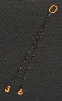 YCC307-Y - Tilband Met 2 Poten van 10cm "Geel"