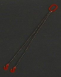 YCC305-R - Tilband Met 2 Poten van 8cm "Rood"