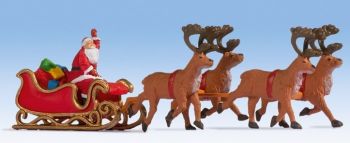 NOC15924 - Kerstman met slee