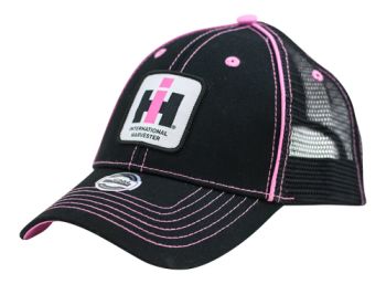 CAS15IH079 - IH "Zwart en roze" pet