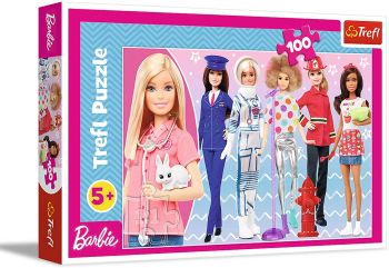 TRF16385 - Legpuzzel 100 stukjes BARBIE