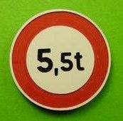 MCD-021 - Niet meer dan 5;5 ton paneel - In kitvorm - Post niet inbegrepen