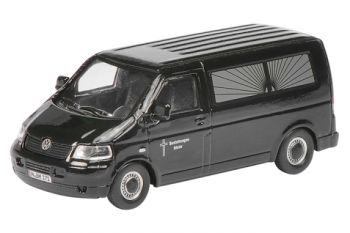 SCH26146 - VOLKSWAGEN T5 Lijkwagen Schaal: 1/87