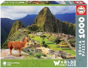 EDU17999 - Puzzel 1000 Stukjes Machu Picchu Peru