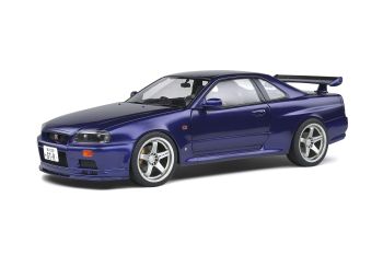 SOL1804303 - NISSAN Skyline (R34) GT-R Paars 1999