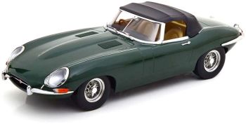 KKS180483 - JAGUAR E Type Cabrio gesloten groen