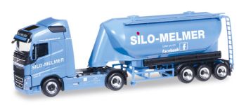 HER304771 - VOLVO FH 4x2 met silo-aanhanger 3 SILO-MELMER assen