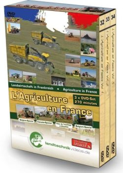 PACKDVDFR - Pack 3 DVD Landbouw in Frankrijk Vol. 1-2-3
