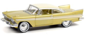 GREEN18260 - PLYMOUTH Belvedere 1957 TULSARAMA goud en wit