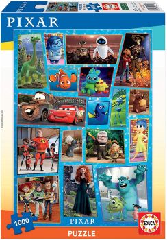 EDU18497 - Disney Pixar-personages legpuzzel van 1000 stukjes
