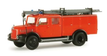 HER743105 - Brandweerwagen met grote ladder FW STEYR 586