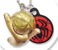 T8865G - MARVEL figuur sleutelhanger - SPIDER-MAN GOUD