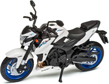 MST19133 - SUZUKI GSX-S750 ABS Wit zwart en blauw