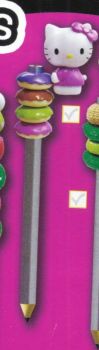 T8872B - Donutdecoratie voor HELLO KITTY potlood met kleuring