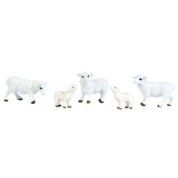 DTF2002975 - 3 schapen met 2 lammeren
