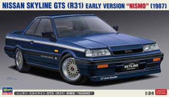 HAW20378 - NISSAN Skyline GTS R31 - Nismo blauw om te monteren en te spuiten