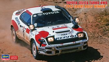 HAW20434 - TOYOTA Celica Turbo 4wd - Winner Safari Rally 1992 te monteren en te spuiten
