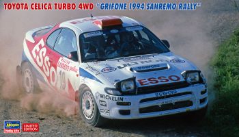HAW20466 - TOYOTA Celica turbo 4wd - Rallye de San Remo 1994 te monteren en te spuiten