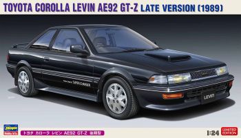 HAW20486 - TOYOTA Corolla Levin AE92 GT-Z Black te monteren en te spuiten