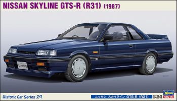 HAW21129 - NISSAN Skyline GTS-R R31 1987 Blauw te monteren en te spuiten