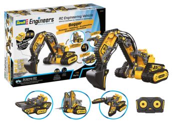REV21304 - 4-in-1 RC-bouwmachine om te monteren