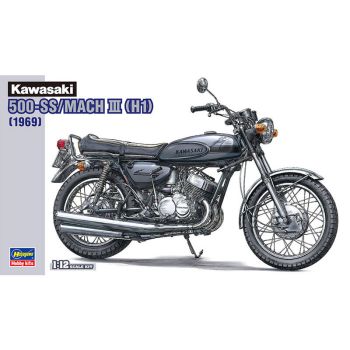 HAW21510 - KAWASAKI 500SS Mach III Motorfiets te monteren en te spuiten