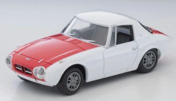 TOMLV-215A - Toyota Sports 800 uit 1965, wit en rood.