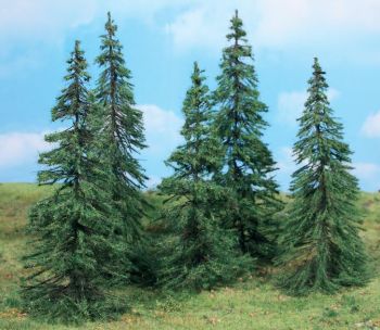 HEK2169 - 7 Kerstboom modellen 7-11 cm