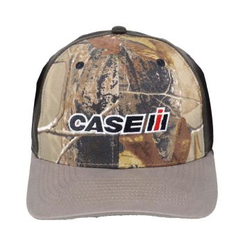 CASCNH22141 - CASE IH cap zwart bruin en camouflage